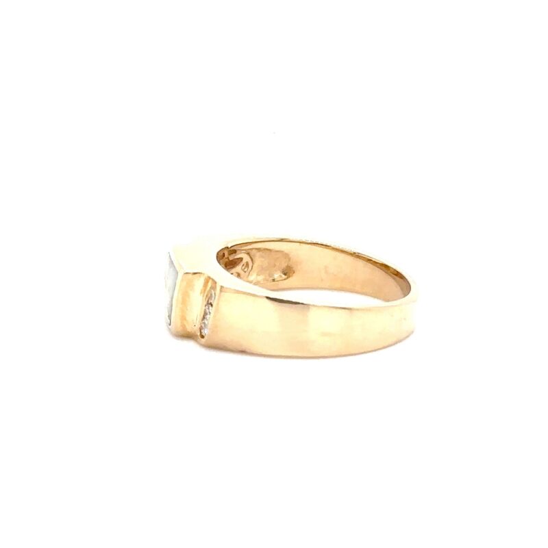 Ladies Gold Quartz Ring R1566-GQ - Image 2