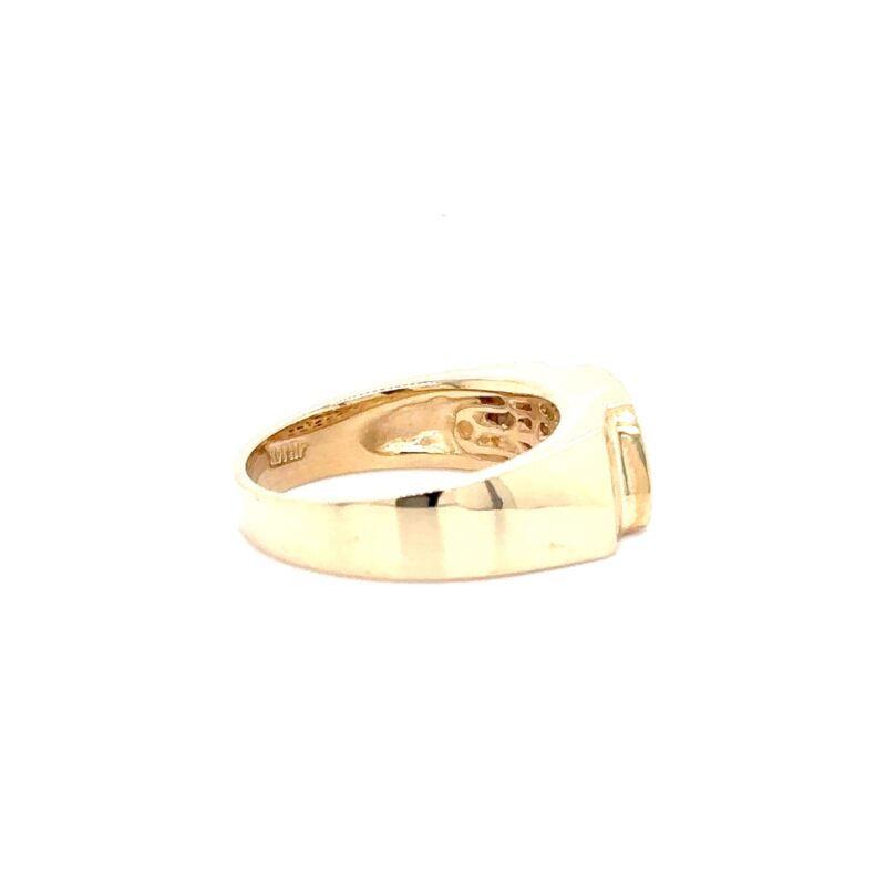 Ladies Gold Quartz Ring R1566-GQ - Image 3