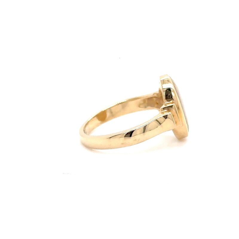 Ladies Gold Quartz & Diamonds Ring R1090-GQ - Image 2