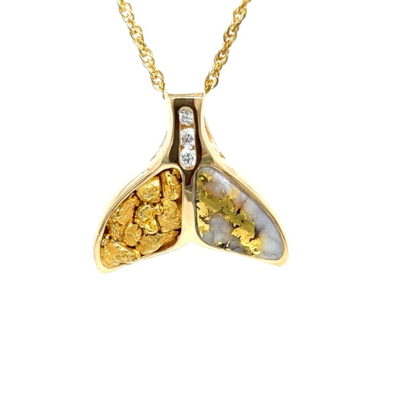 Gold Nugget & Gold Quartz PDLWT16SDNHQ