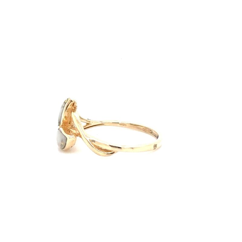 Ladies Gold Quartz Ring R3342-GQ - Image 4