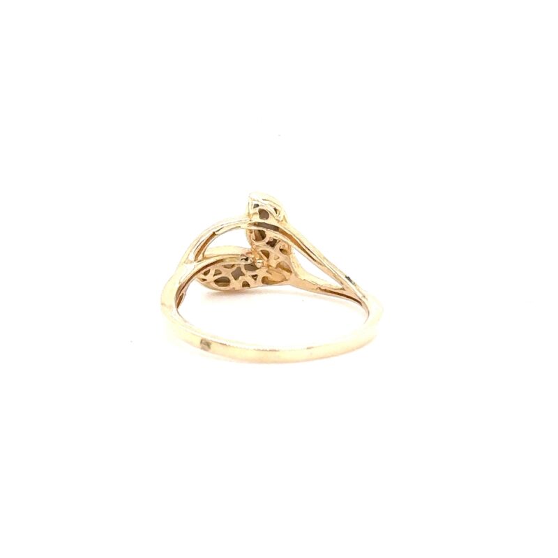 Ladies Gold Quartz Ring R3342-GQ - Image 3