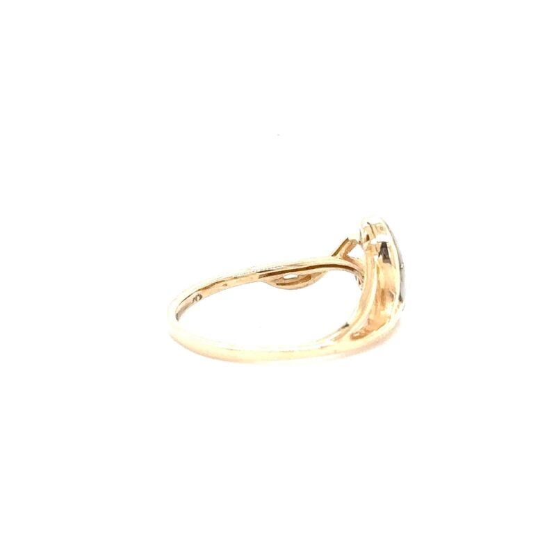 Ladies Gold Quartz Ring R3342-GQ - Image 2