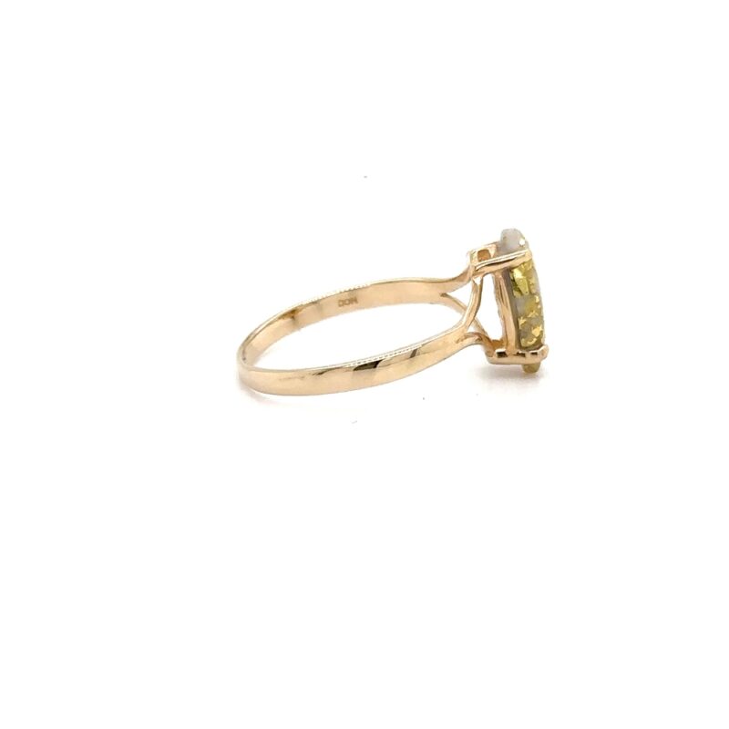 Ladies Gold Quartz Ring RL645Q - Image 2