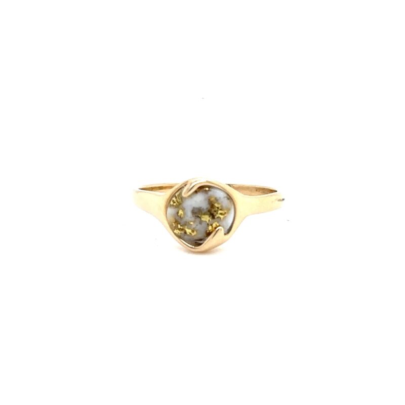 Ladies Gold Quartz Ring RL650Q