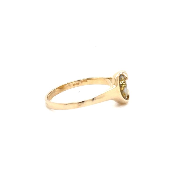 Ladies Gold Quartz Ring RL650Q - Image 2