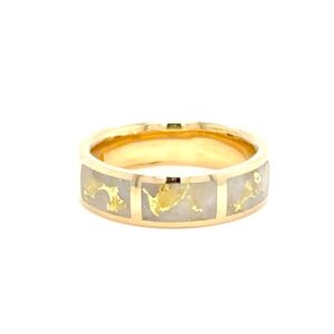 Gold Quartz Ladies Band 637G2