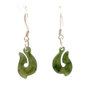 Jade Dangling Earrings E4Z