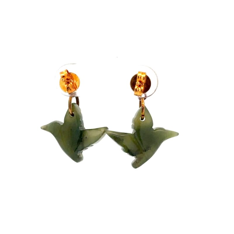 Jade Humming Bird Earrings EHBX - Image 3
