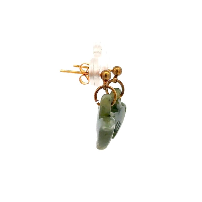 Jade Humming Bird Earrings EHBX - Image 4