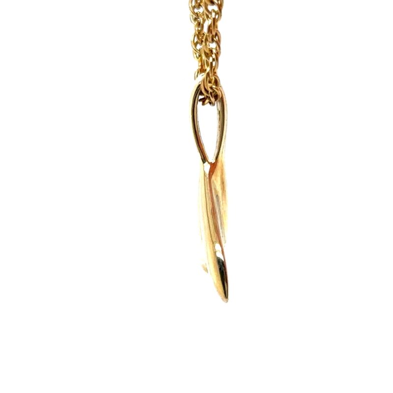 Gold Quartz & Gold Nugget Whale Tail FF564G2NG - Image 3
