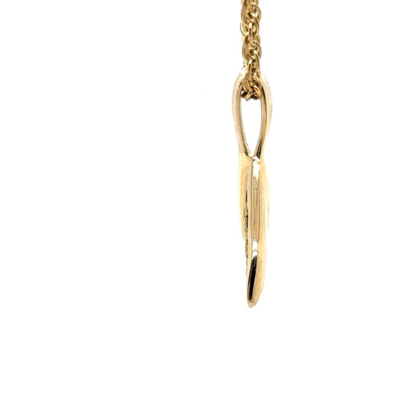 Gold Quartz & Gold Nugget Whale Tail FF564G2NG - Image 2