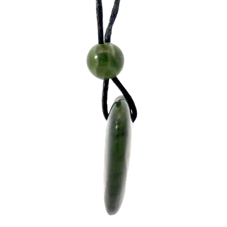 Jade Heart Pendant JPH2 - Image 4