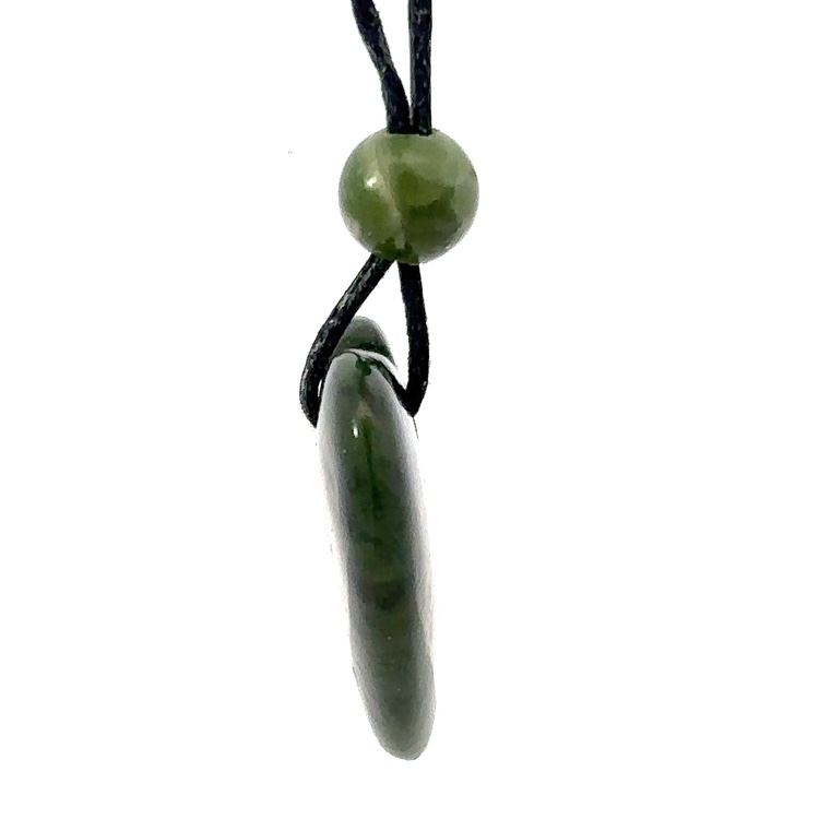 Jade Heart Pendant JPH2 - Image 2