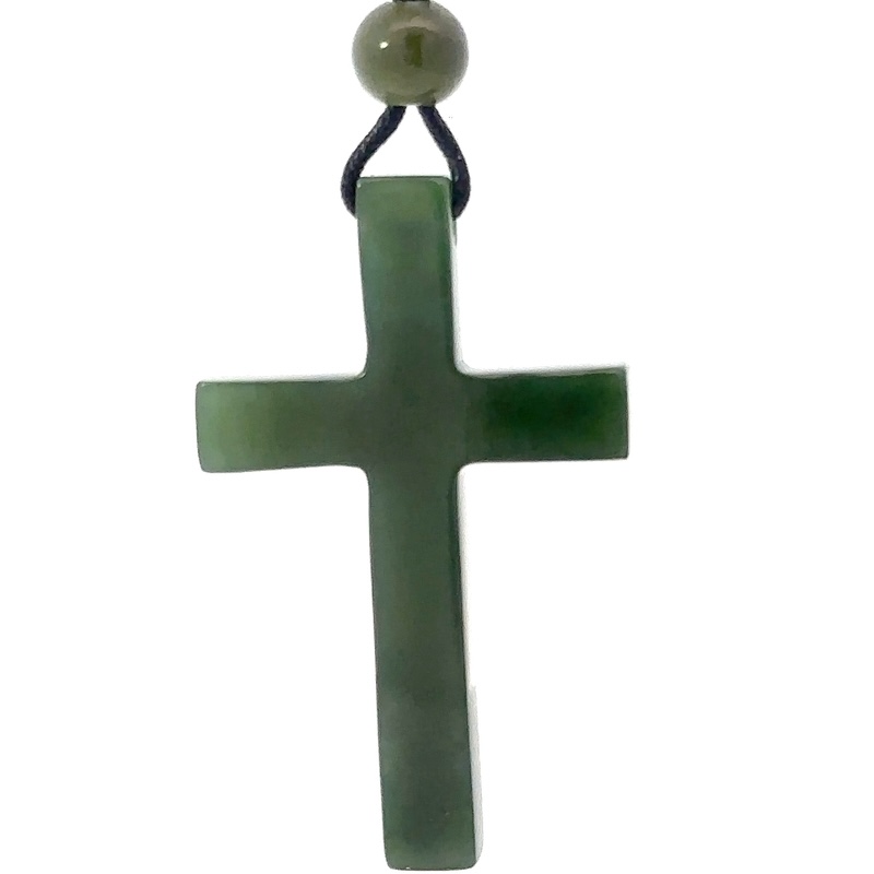 Jade Cross Pendant P1Z - Image 3
