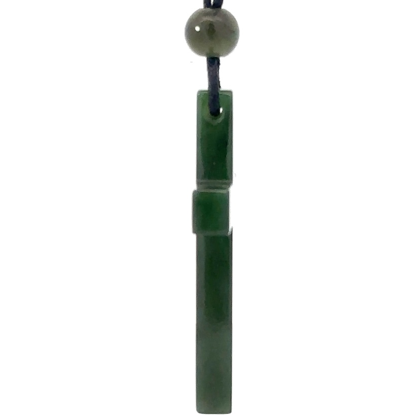 Jade Cross Pendant P1Z - Image 2