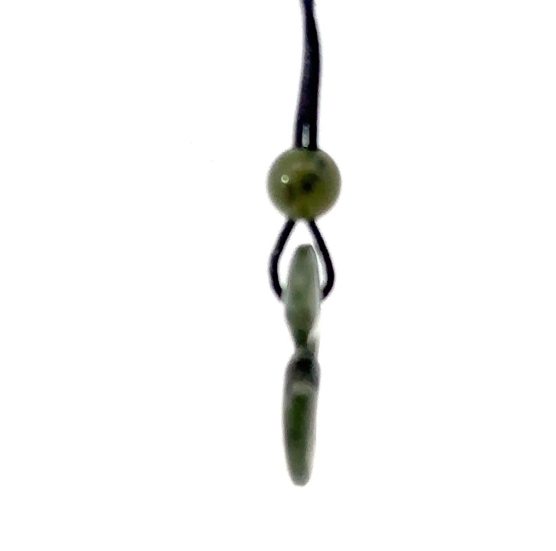Jade Spiral Pendant P34Z - Image 4