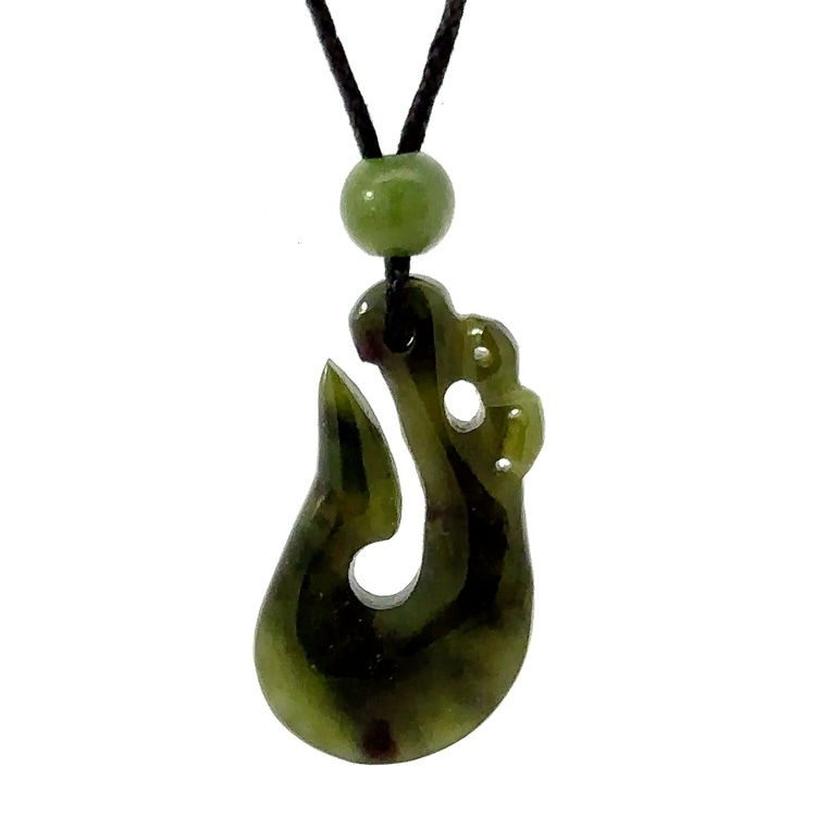 Jade Hook Pendant P36Z - Image 3