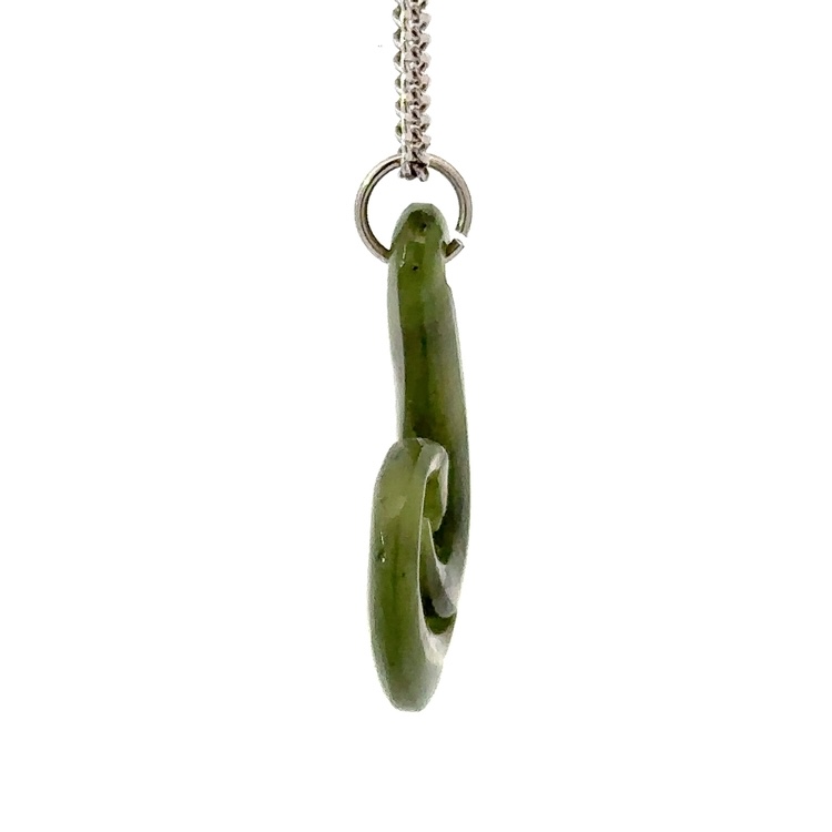 Jade Hook Pendant P45ZC - Image 2