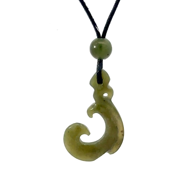 Jade Hook Pendant P48Z - Image 3