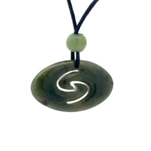 Jade Adjustable Cord Necklace P51Z