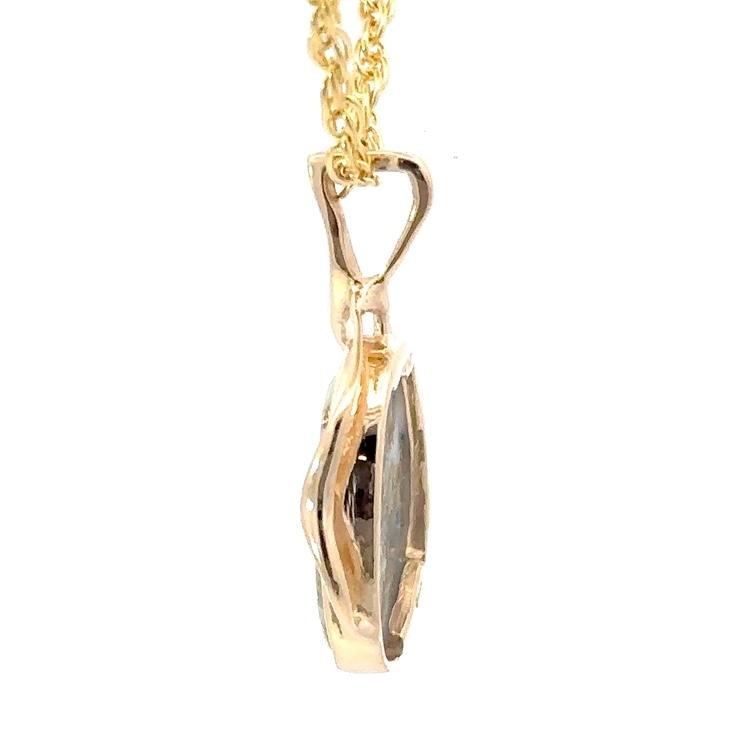Gold Quartz Pendant PBD1Q - Image 4