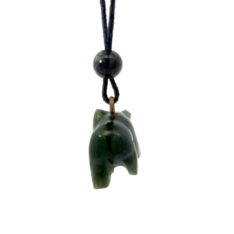 Jade Bear Pendant PBEZ - Image 3