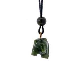 Jade Bear Pendant PBEZ