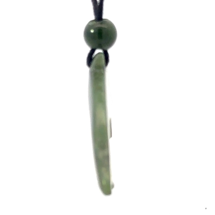 Jade Dolphin Pendant PDO2 - Image 4