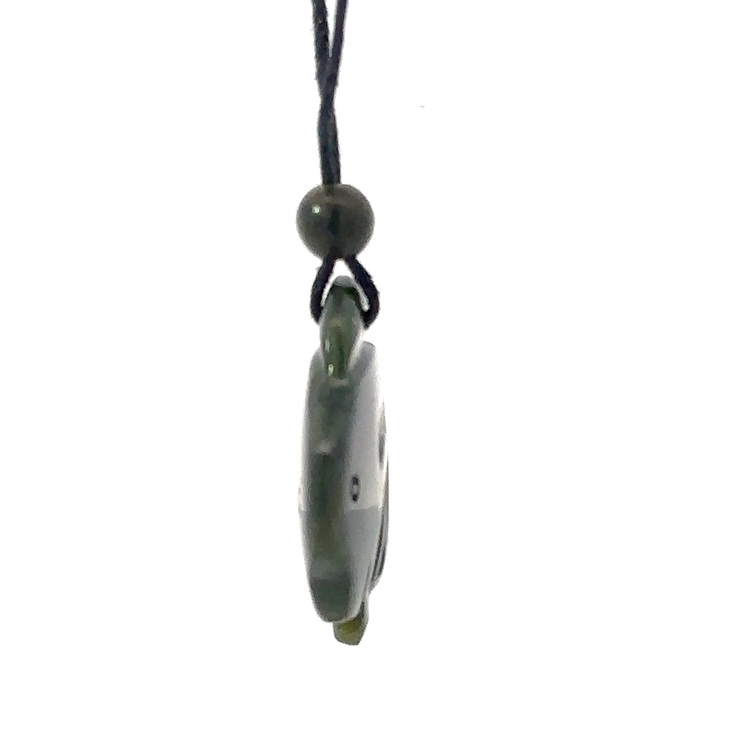 Jade Dolphin Pendant PDOZ - Image 3