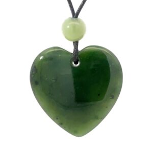 Jade Heart Pendant PH3