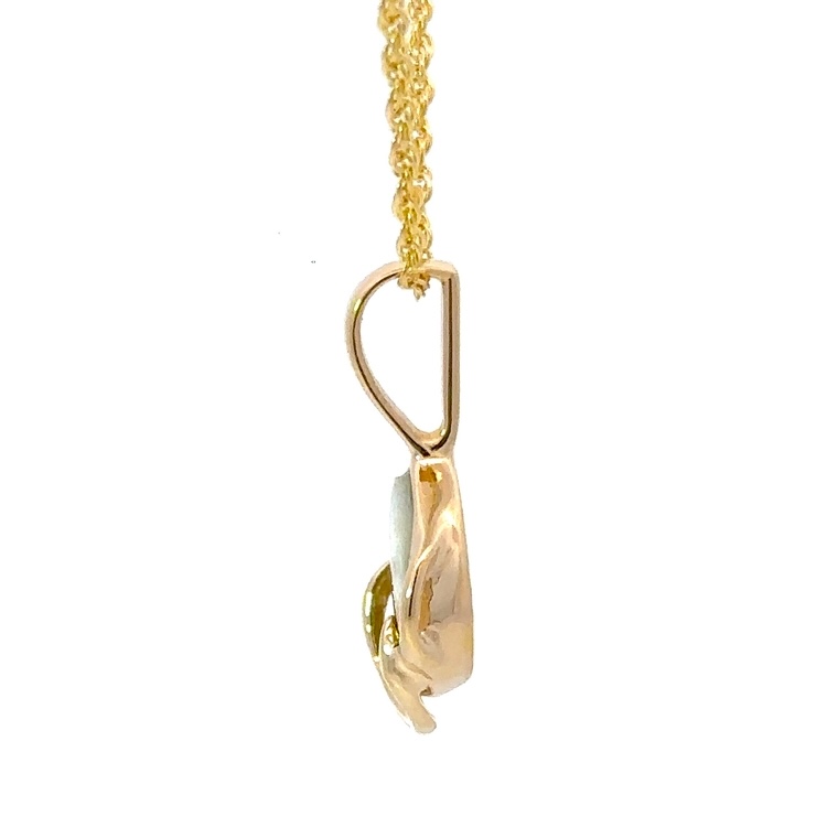 Gold Quartz Pendant PN1048Q - Image 3