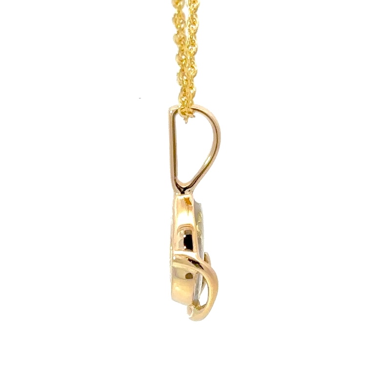 Gold Quartz Pendant PN1048Q - Image 4