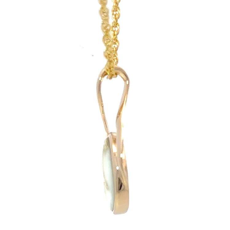 Gold Quartz Ladies Pendant PN782Q - Image 4
