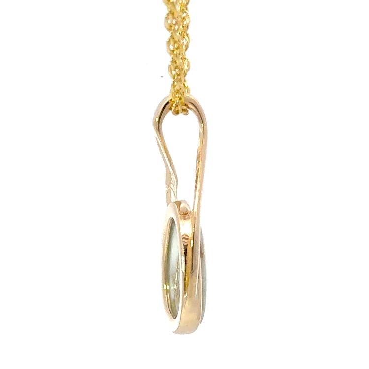 Gold Quartz Ladies Pendant PN782Q - Image 2