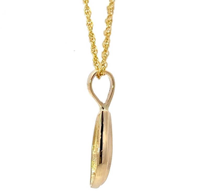 Gold Quartz Ladies Pendant PN806Q - Image 2