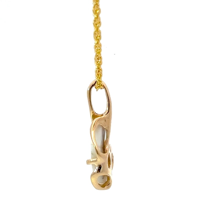 Gold Quartz Pendant PN8655Q - Image 4