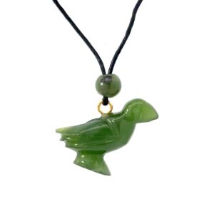 Jade Puffin Pendant PPFZ