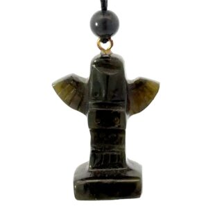 Jade Totem Pole Pendant PTP