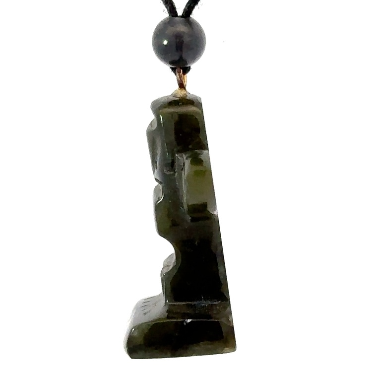 Jade Totem Pole Pendant PTP - Image 2
