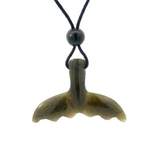 Jade Whale Tail Pendant PWT1