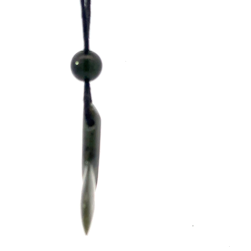 Jade Whale Tail Pendant PWT1 - Image 4