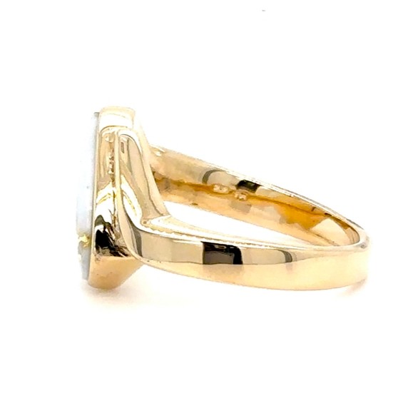 Gold Quartz & Diamond Ladies Ring RLDL79D16Q - Image 3