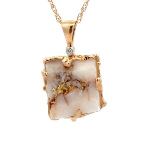 Square FreeForm Pendant 020824