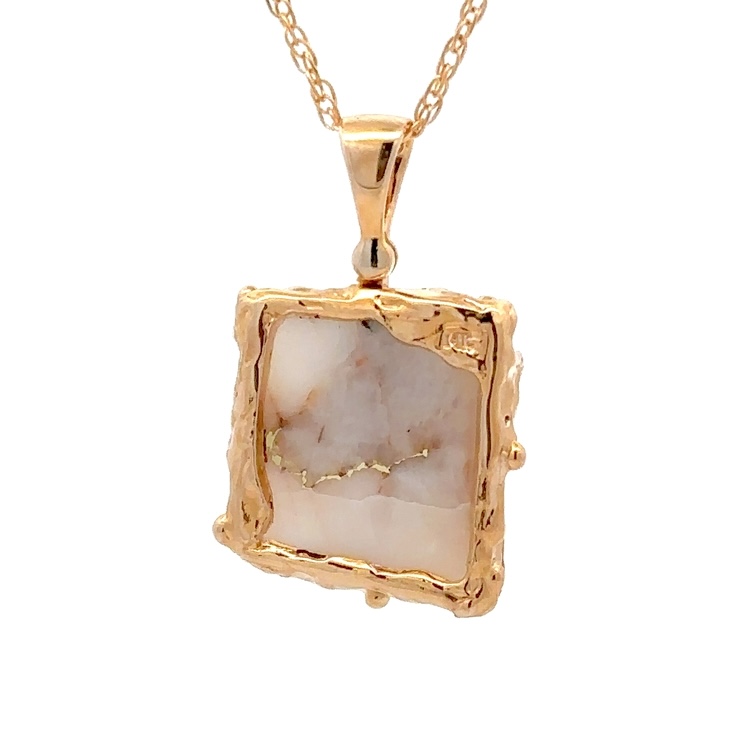 Square FreeForm Pendant 020824 - Image 3