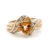 Ladies Citrine Estate Ring 071415