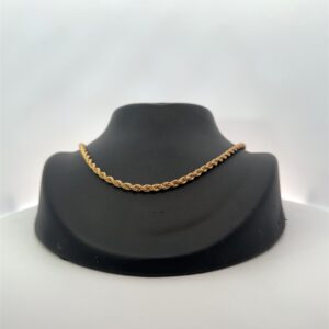 14K 3mm Rope Estate 26" Chain 071884