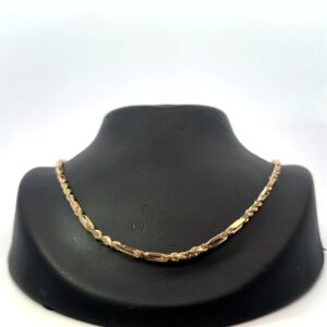 14k Fancy Rope Estate Chain 20" 078046