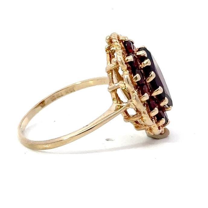 Lady's Garnet Estate Ring 078102 - Image 2