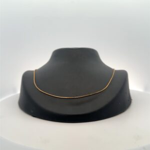 10K .5mm Box 30" Estate Chain 090047